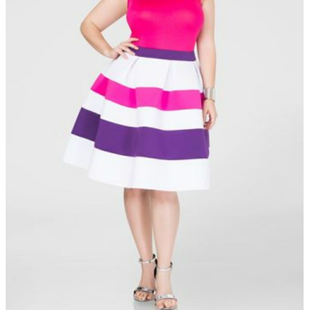 Ashley Stewart neoprene skirt